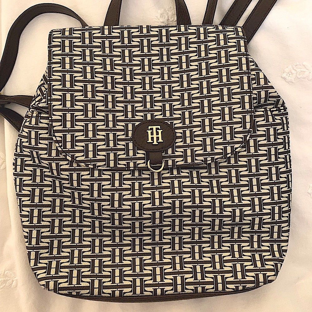 Tommy Hilfiger Logo Pattern backpack bag